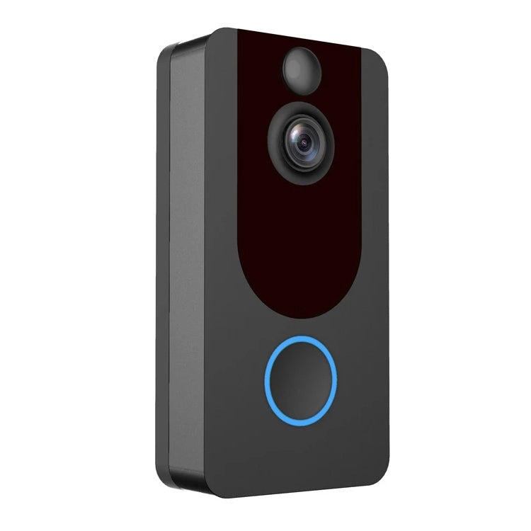 V7 1080P Full HD Weather Resistant WiFi Security Home Monitor Intercom Smart Phone Video Doorbell, Support Two-way Audio, PIR Motion Detection, Night Vision V7 1080P Full HD Weather Resistant WiFi Security Home Monitor Intercom Smart Phone Video Doorbell, Support Two-way Audio, PIR Motion Detection, Night Vision